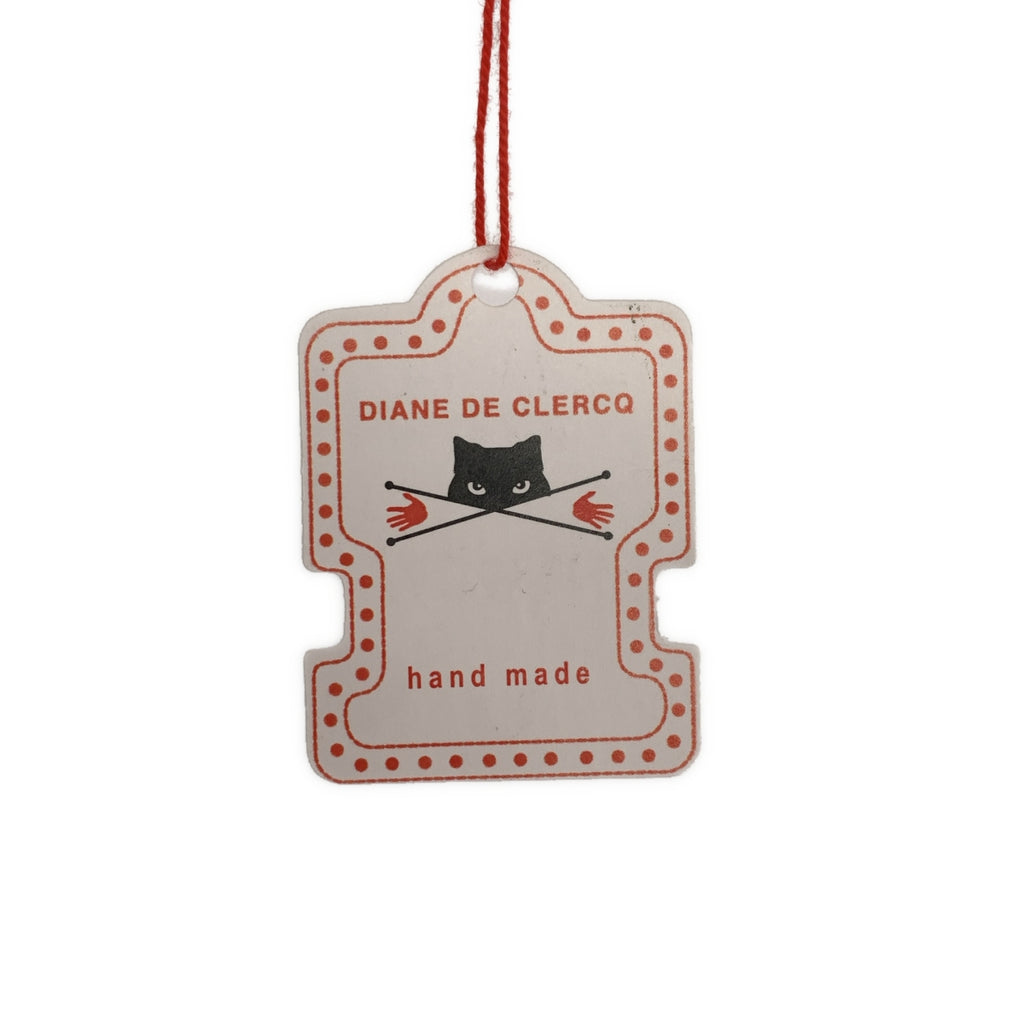 DIANE DE CLERCQ / Diane de Clercq | 亞麻和棉質手工製作的動物圖案披肩 |