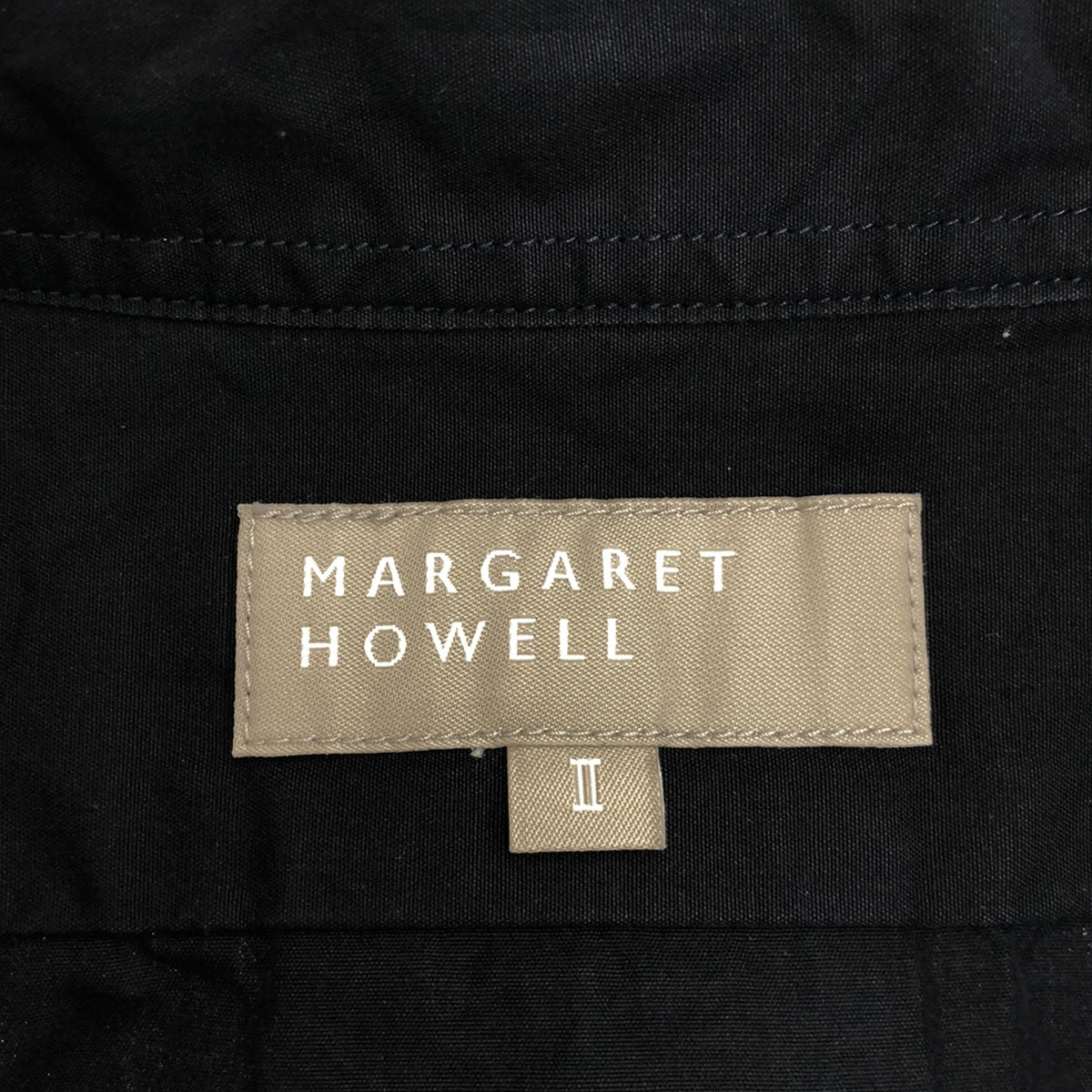 MARGARET HOWELL / マーガレットハウエル | リネンスリーブドッキングシャツ | 2 | レディース