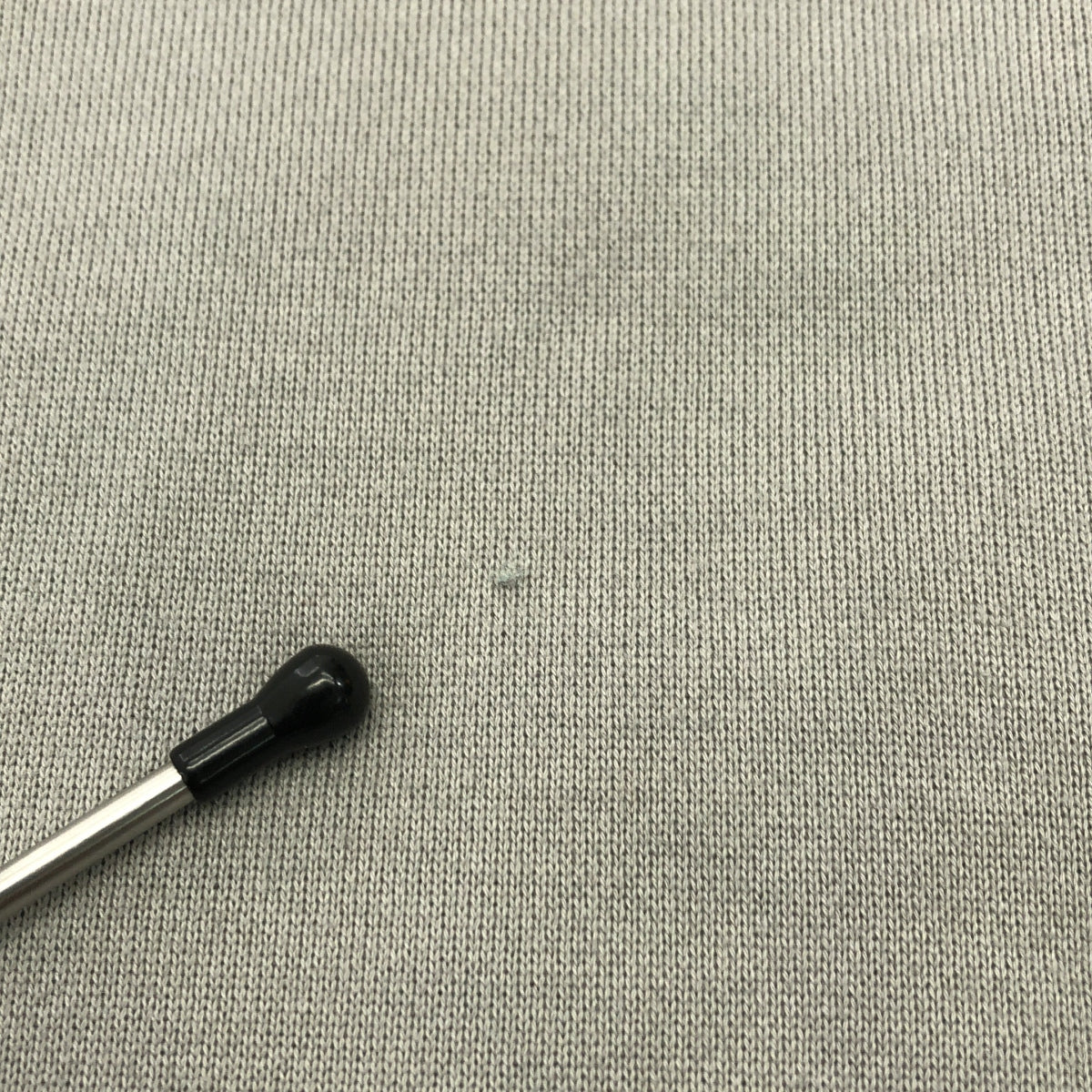 ebure / エブール | クリアコットンヤーン裏毛 5分丈スウェット | 38 | グレー | レディース