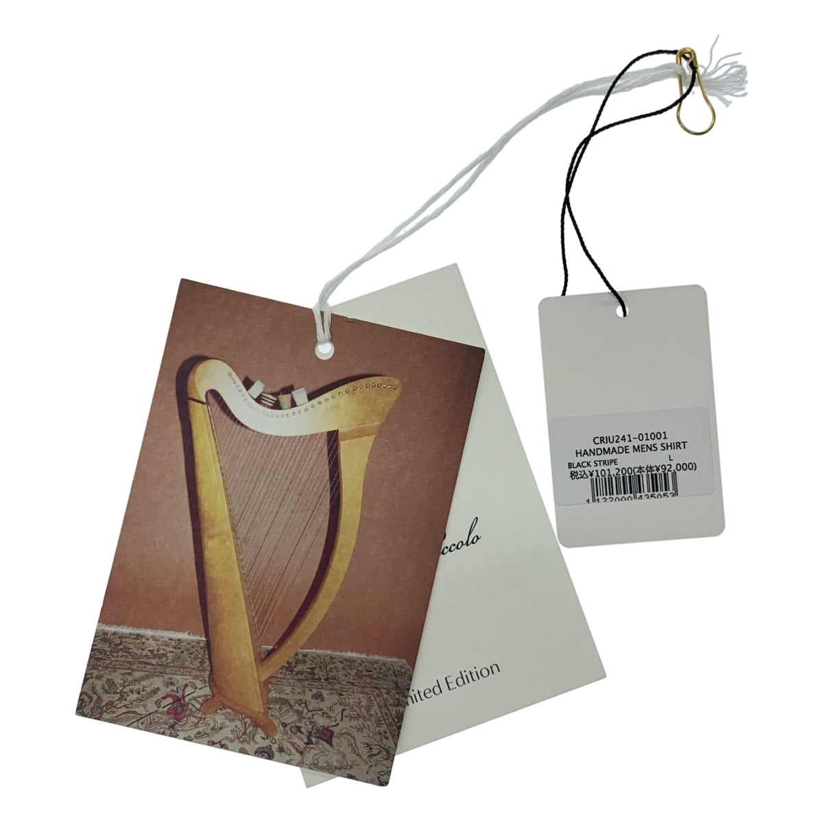 【美品】  Cristaseya / クリスタセヤ | 2024SS | × Salvatore Piccolo / HANDMADE MENS SHIRT / ストライプ オーバーシャツ | L | gray | メンズ