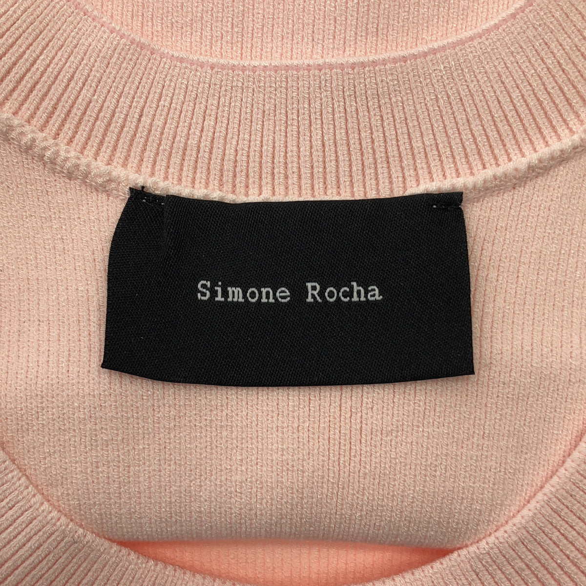 Simone Rocha / 시모네로샤 | short tops 니트 베스트 탑스 | XS |