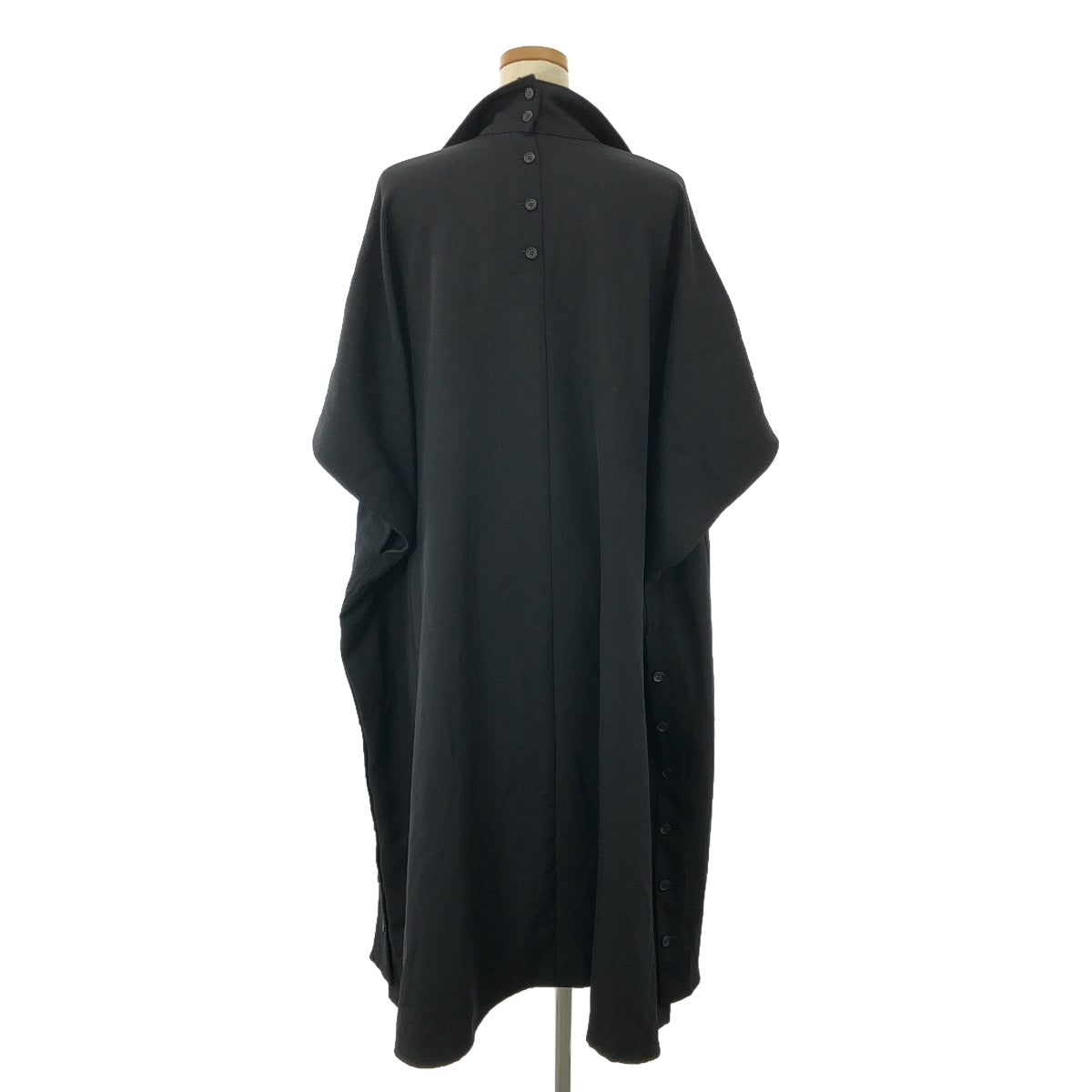 Yohji Yamamoto FEMME | 2024AW | WOOL GABARDINE SHORT SLEEVE COAT | 1 | Women's