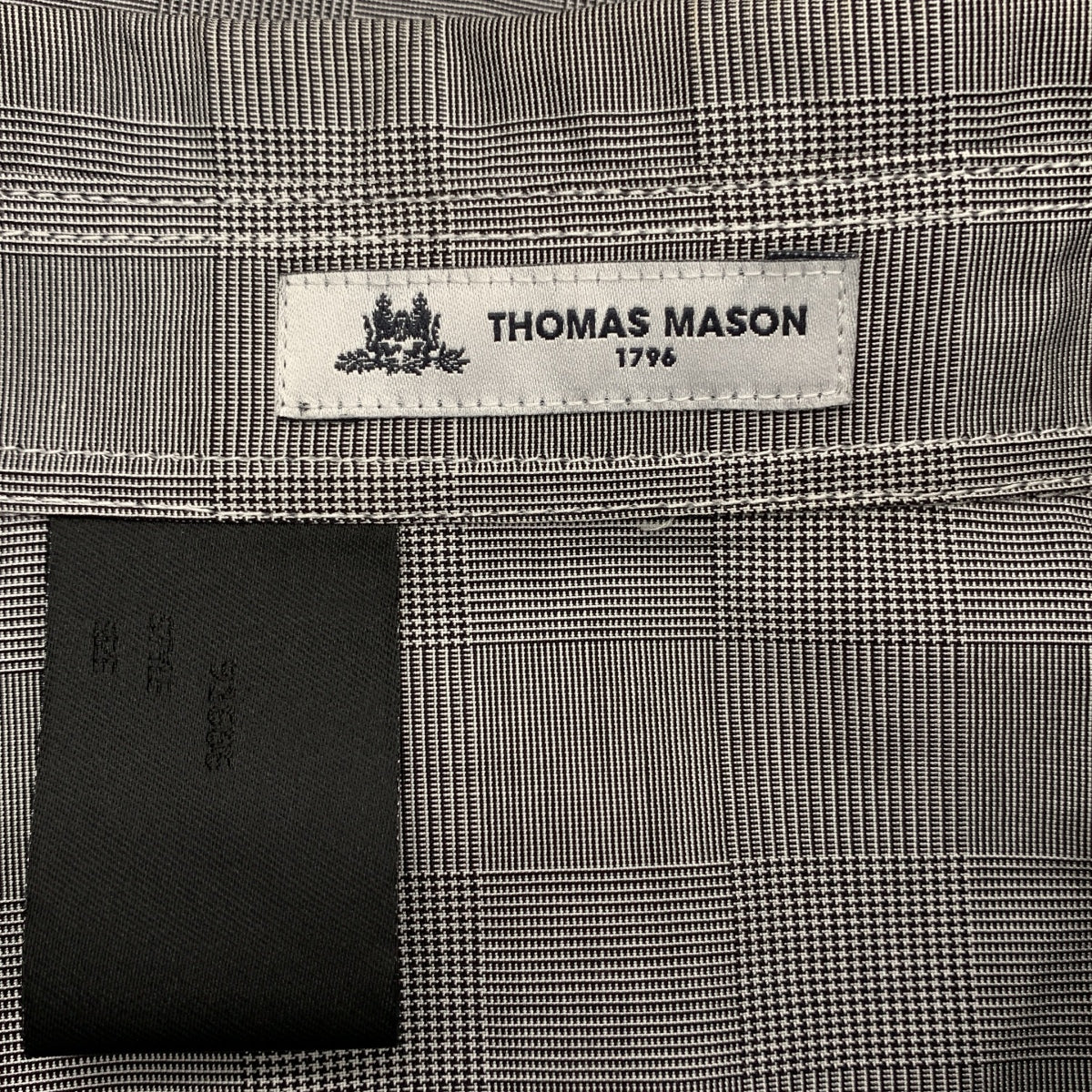 N.HOOLYWOOD / 엔 할리우드 | × THOMAS MASON / 토마스 메이슨 Compile Line / 컴파일 라인 오버 실루엣 셔츠 | 40 | 남성