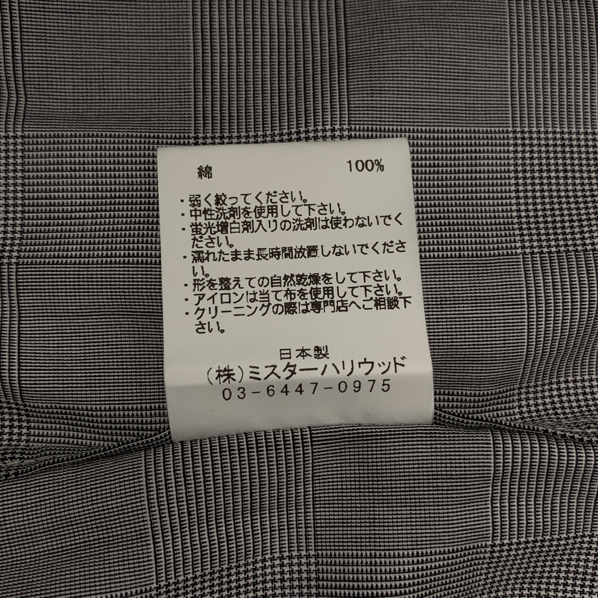 N.HOOLYWOOD / 엔 할리우드 | × THOMAS MASON / 토마스 메이슨 Compile Line / 컴파일 라인 오버 실루엣 셔츠 | 40 | 남성