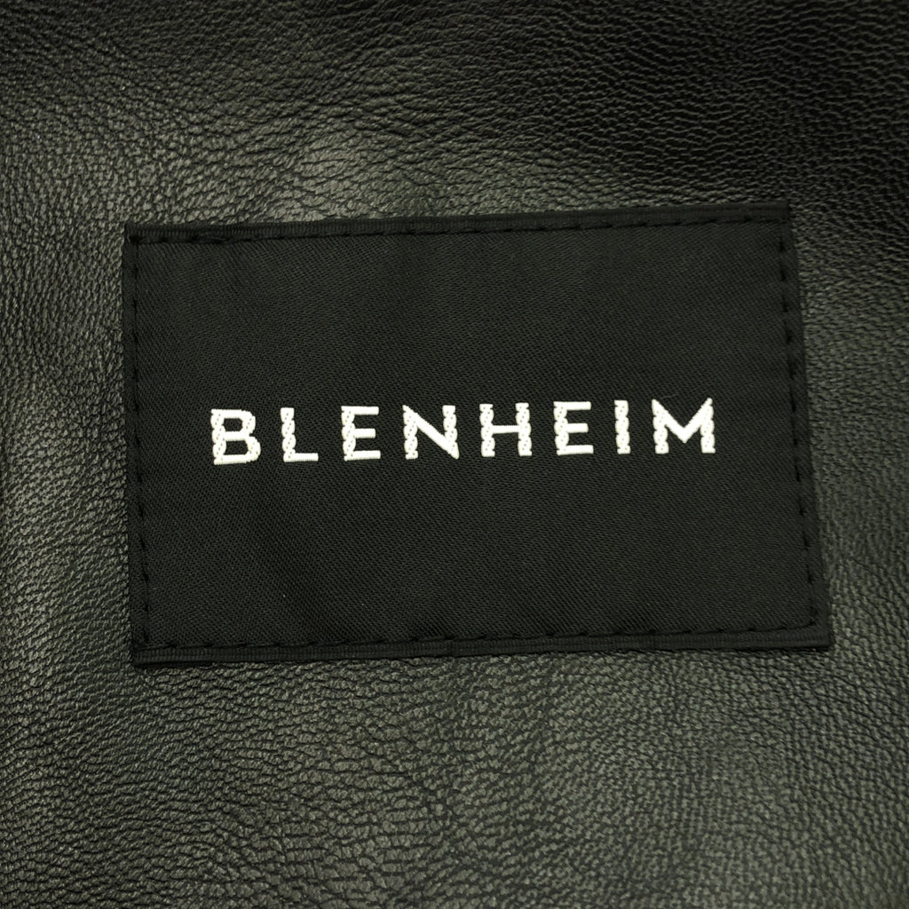 BLENHEIM / ブレンヘイム | ファー ショート ブルゾン | XS | ブラック | レディース