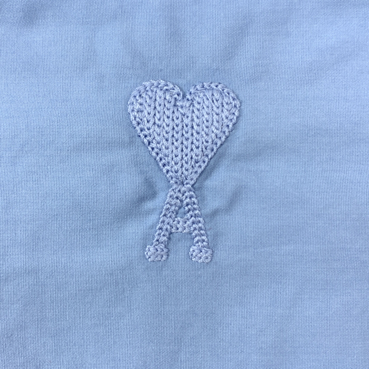 AMI Alexandre Mattiussi / アミ・アレクサンドルマテュッシ | 2024SS | AMI Boxy S/S Shirt ボクシー コットン 半袖 シャツ | L | ライトブルー | メンズ