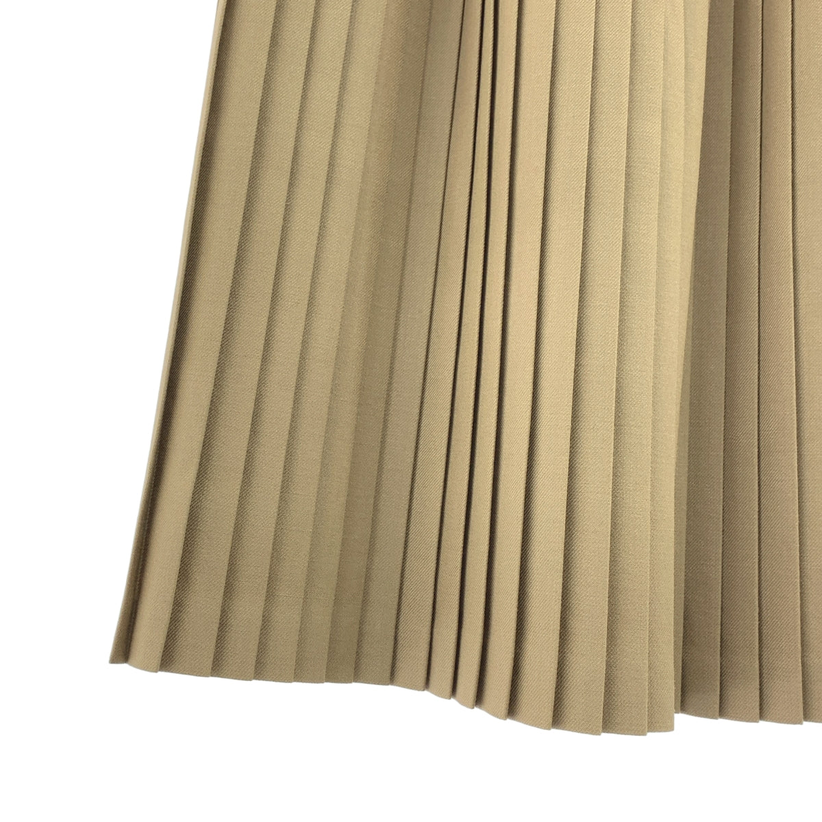 HYKE / 하이크 | 사이드 Zip 주름 치마 / 안감 포함 | XS | 브라운 계 | 여성