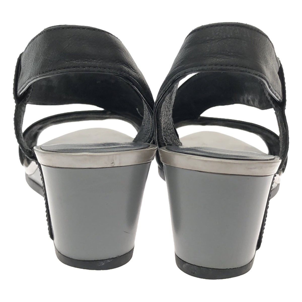 CAMPER | Elsa Bicolor Heeled Sandals | EU39 | Black/Silver | Women's