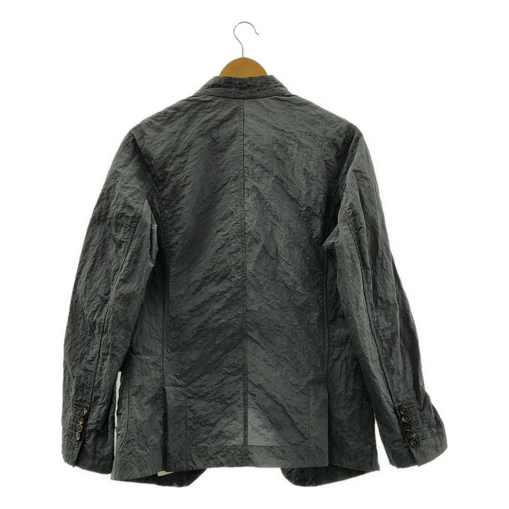 ziggy chen / 지기첸 | 2019SS | 4B Peaked Lapel Jacket 주름 가공 나일론 재킷 | 46 |