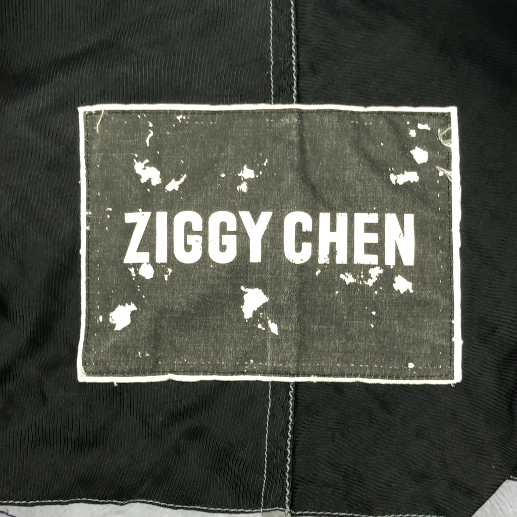 ziggy chen / 지기첸 | 2019SS | 4B Peaked Lapel Jacket 주름 가공 나일론 재킷 | 46 |