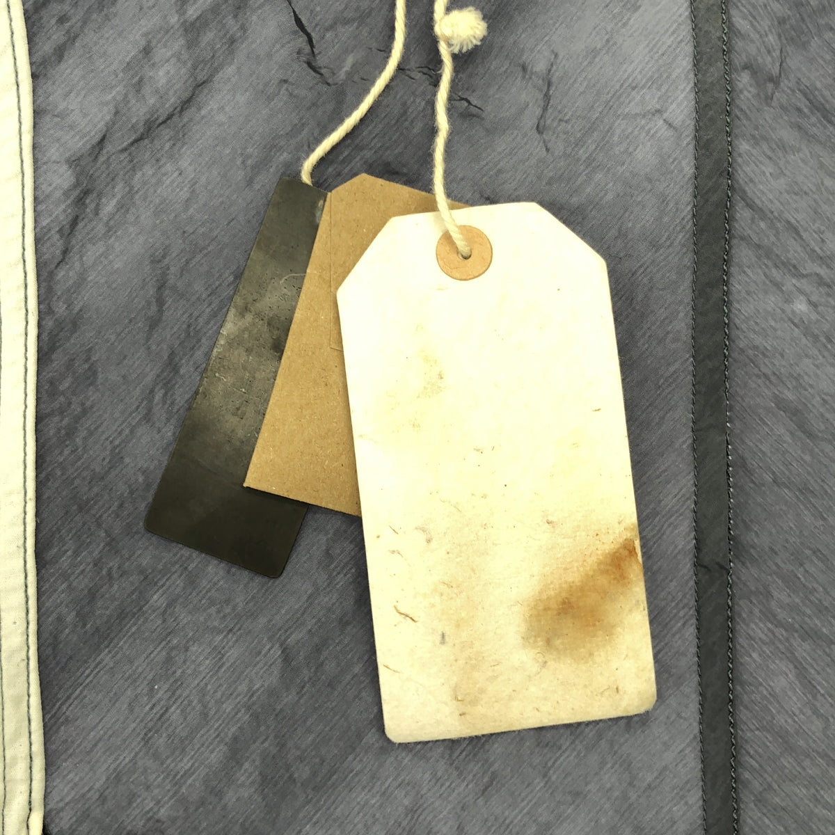 ziggy chen / 지기첸 | 2019SS | 4B Peaked Lapel Jacket 주름 가공 나일론 재킷 | 46 |