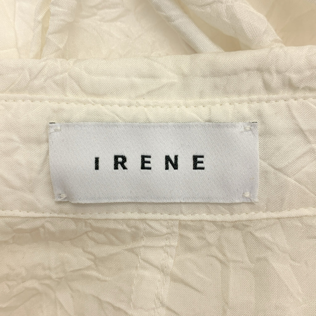 IRENE / 아이레네 | Wrinkle Wrinkle Shirt 백개더 주름 가공 셔츠 | 36 |