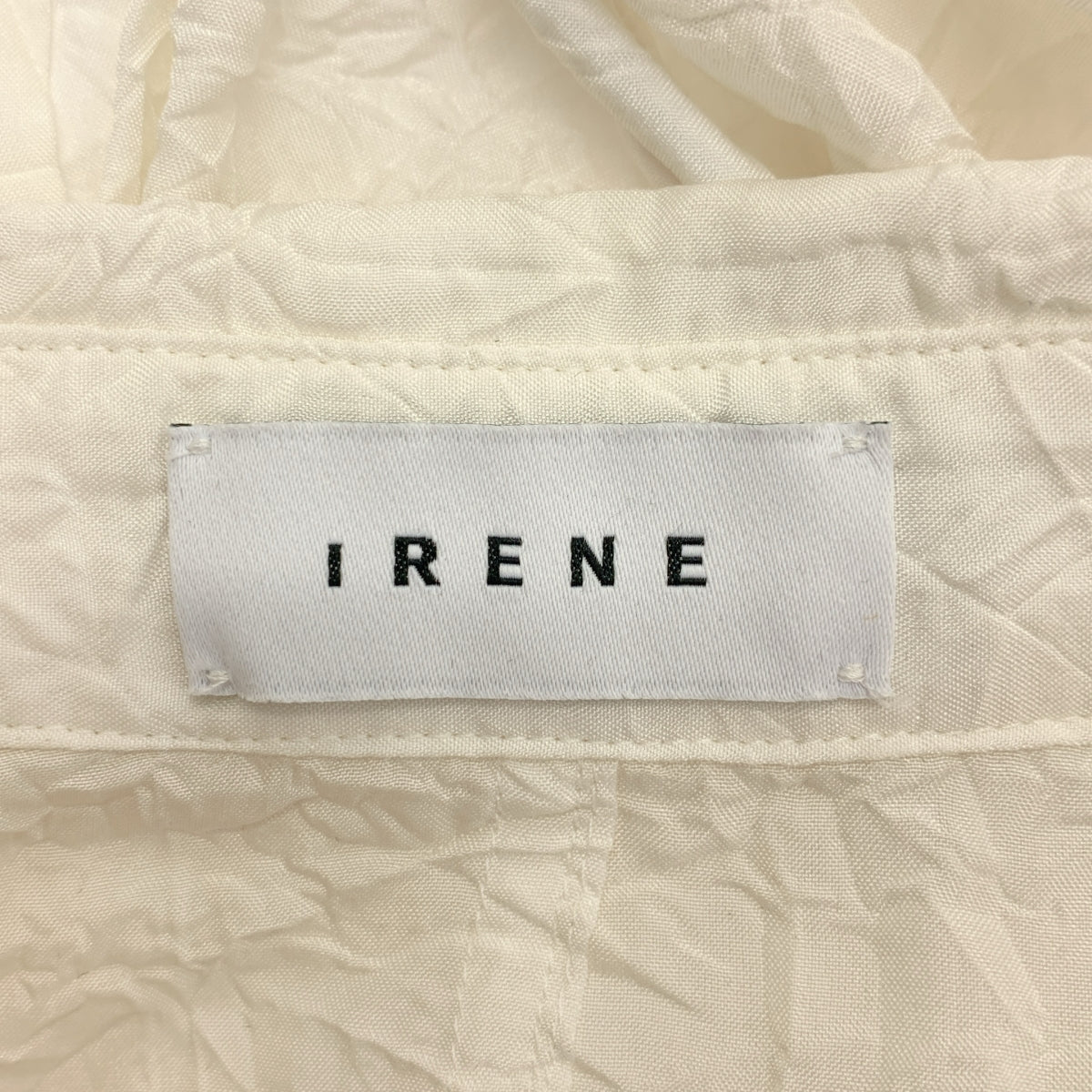 IRENE / 아이레네 | Wrinkle Wrinkle Shirt 백개더 주름 가공 셔츠 | 36 |