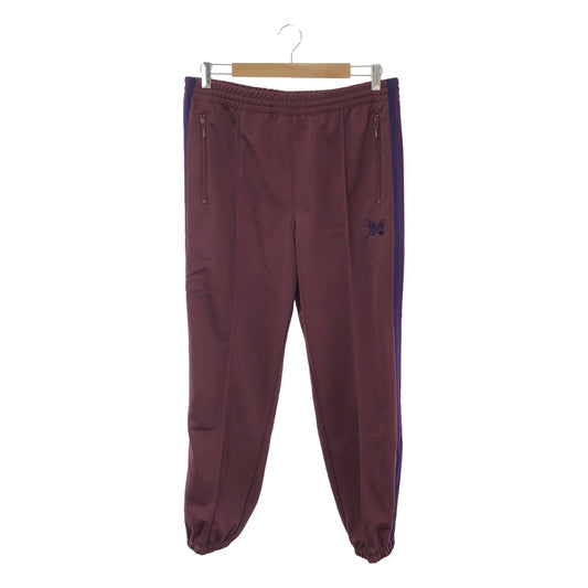 [Good Condition] Needles | Zipped Track Pant Poly Smooth | M | Wine | Men's