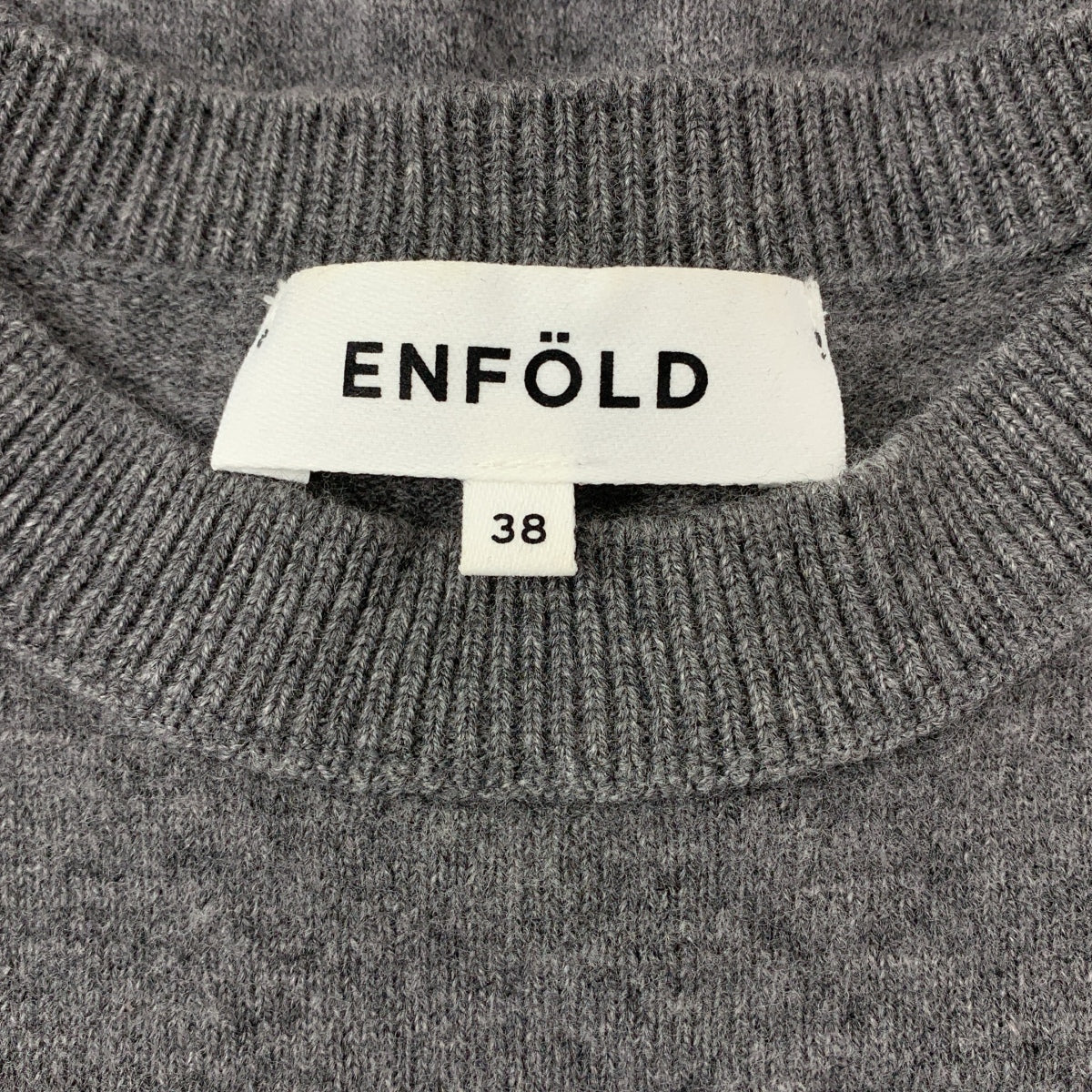 ENFOLD | 彩色紗線套頭針織衫 | 尺寸 38 |