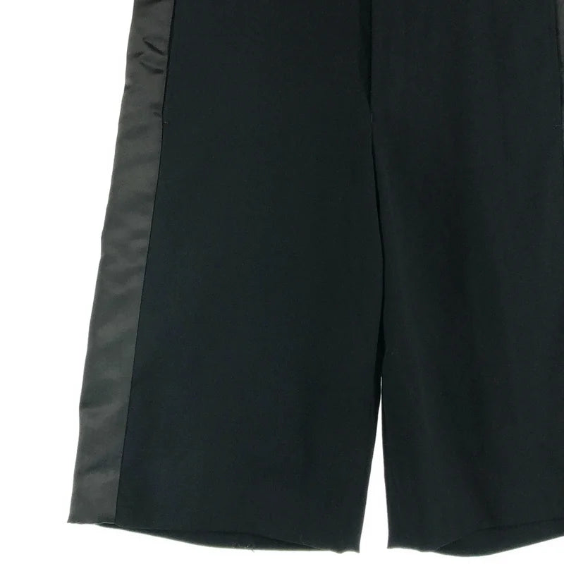 COMME des GARCONS HOMME PLUS / コムデギャルソンオムプリュス | 2025SS | サテンサイドライン ハーフパンツ | M | メンズ