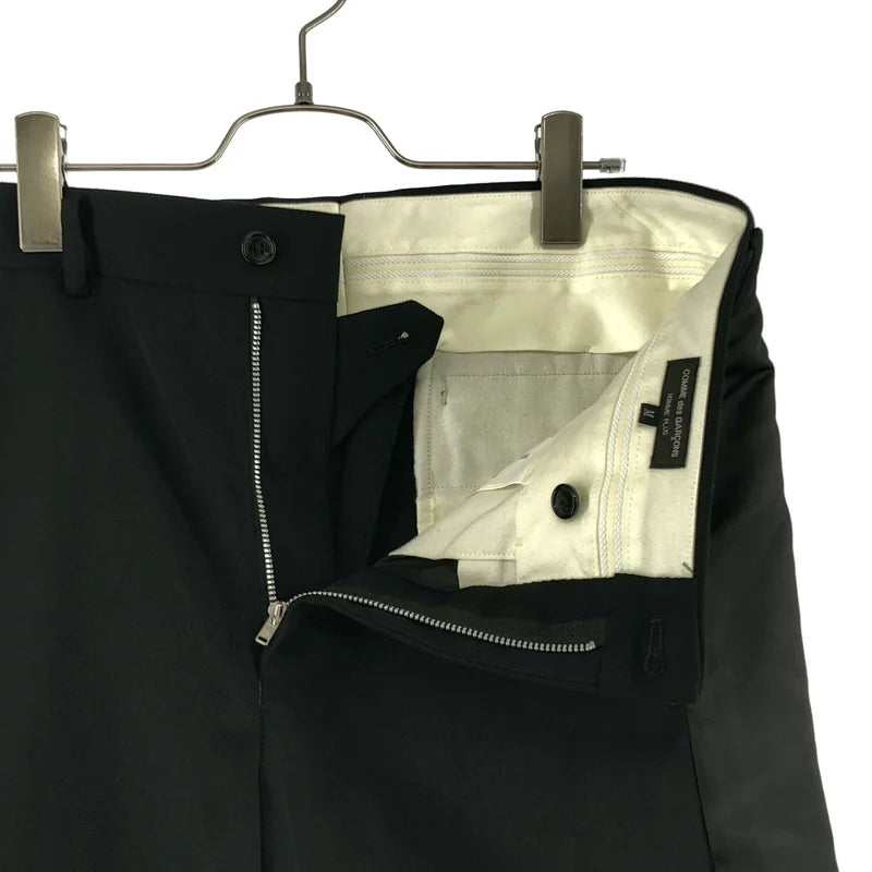COMME des GARCONS HOMME PLUS / コムデギャルソンオムプリュス | 2025SS | サテンサイドライン ハーフパンツ | M | メンズ