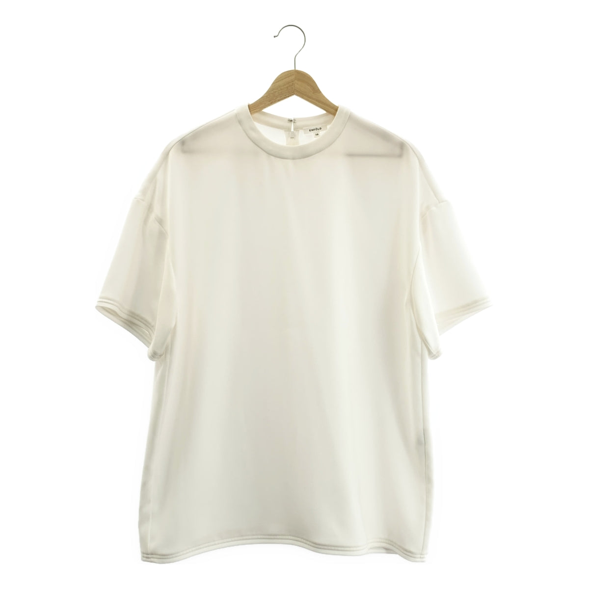 ENFÖLD サイズ38 ホワイトベスト　2024SS ENFÖLD サイズ38 ホワイトベスト 2024SS ENFÖLD サイズ38 ホワイト
