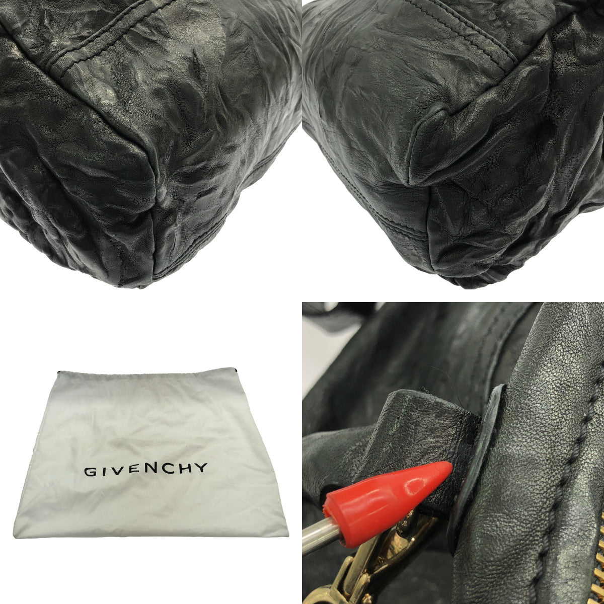 GIVENCHY | 2way sheepskin leather Pandora leather shoulder bag | small | women's