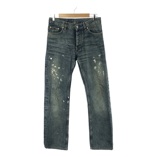 HELMUT LANG / Helmut Lang | Personal Paint Denim Pants | 29 | Indigo | Men's