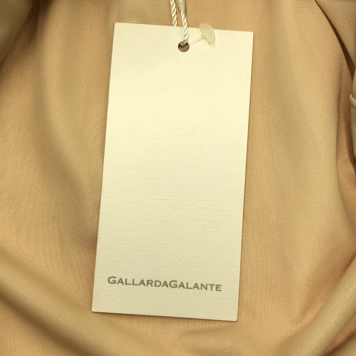 GALLARDAGALANTE / ガリャルダガランテ | シャイニー サテン ギャザー スカート | 38 | ゴールド | レディース