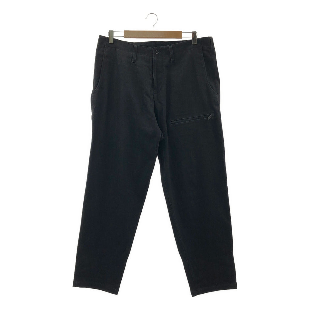 YOHJI YAMAMOTO POUR HOMME / ヨウジヤマモトプールオム | 2018AW | レーヨン混 左ファスナー ポケット デニムパンツ | 3 | メンズ