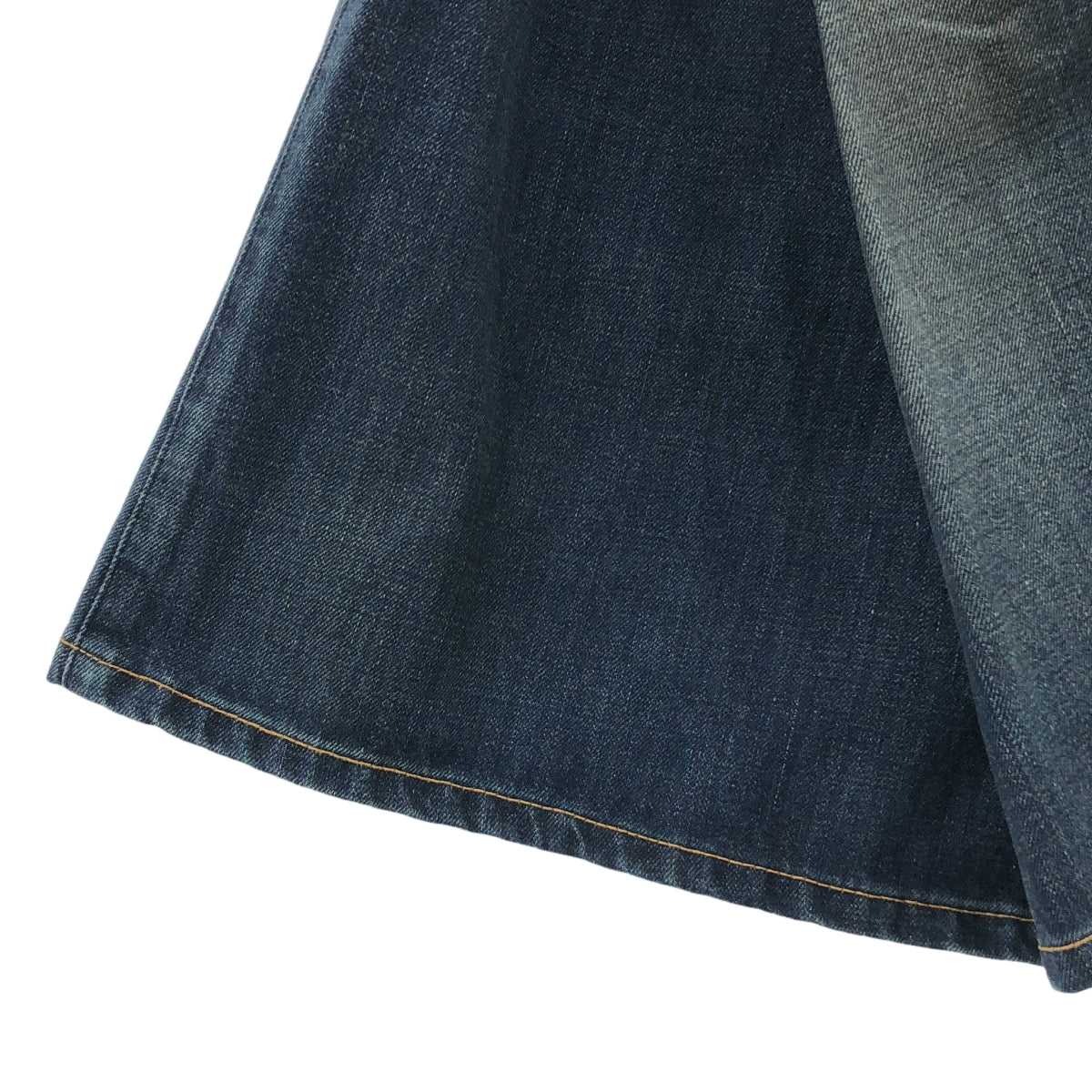 JUNYA WATANABE COMME des GARCONS / Junya Watanabe | [牛仔] 破洞側拉鍊重構牛仔半身裙 | M | 女款