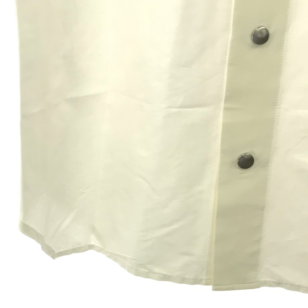 Rick Owens | 2020SS | SHORT SLEEVE GOLF SHIRT Cotton Silk Short Sleeve Golf Shirt | 50 | Men's