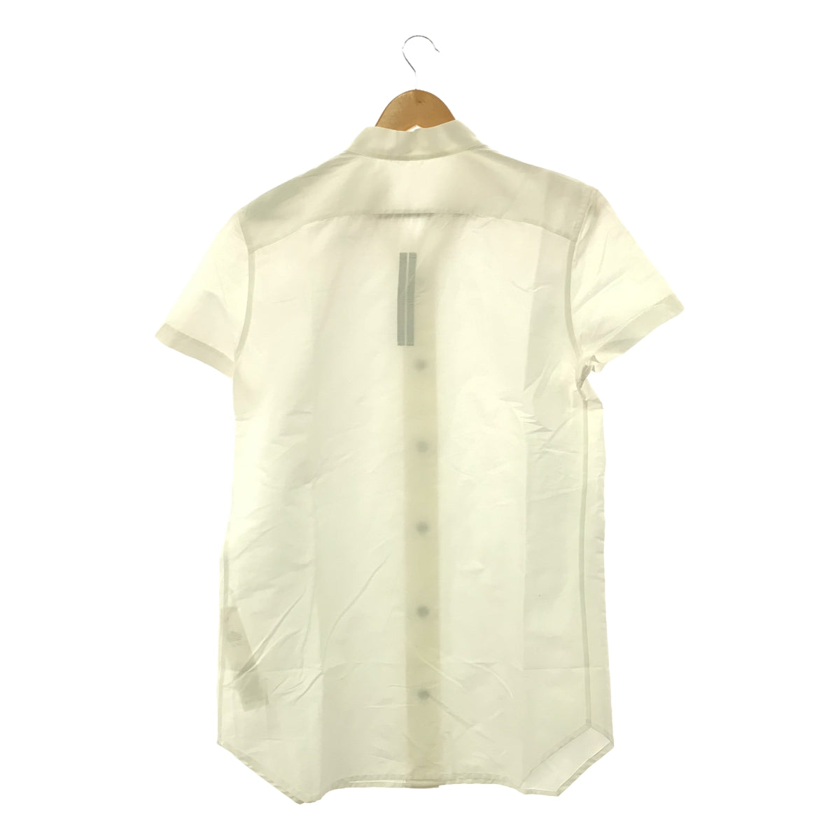 Rick Owens | 2020SS | SHORT SLEEVE GOLF SHIRT Cotton Silk Short Sleeve Golf Shirt | 50 | Men's
