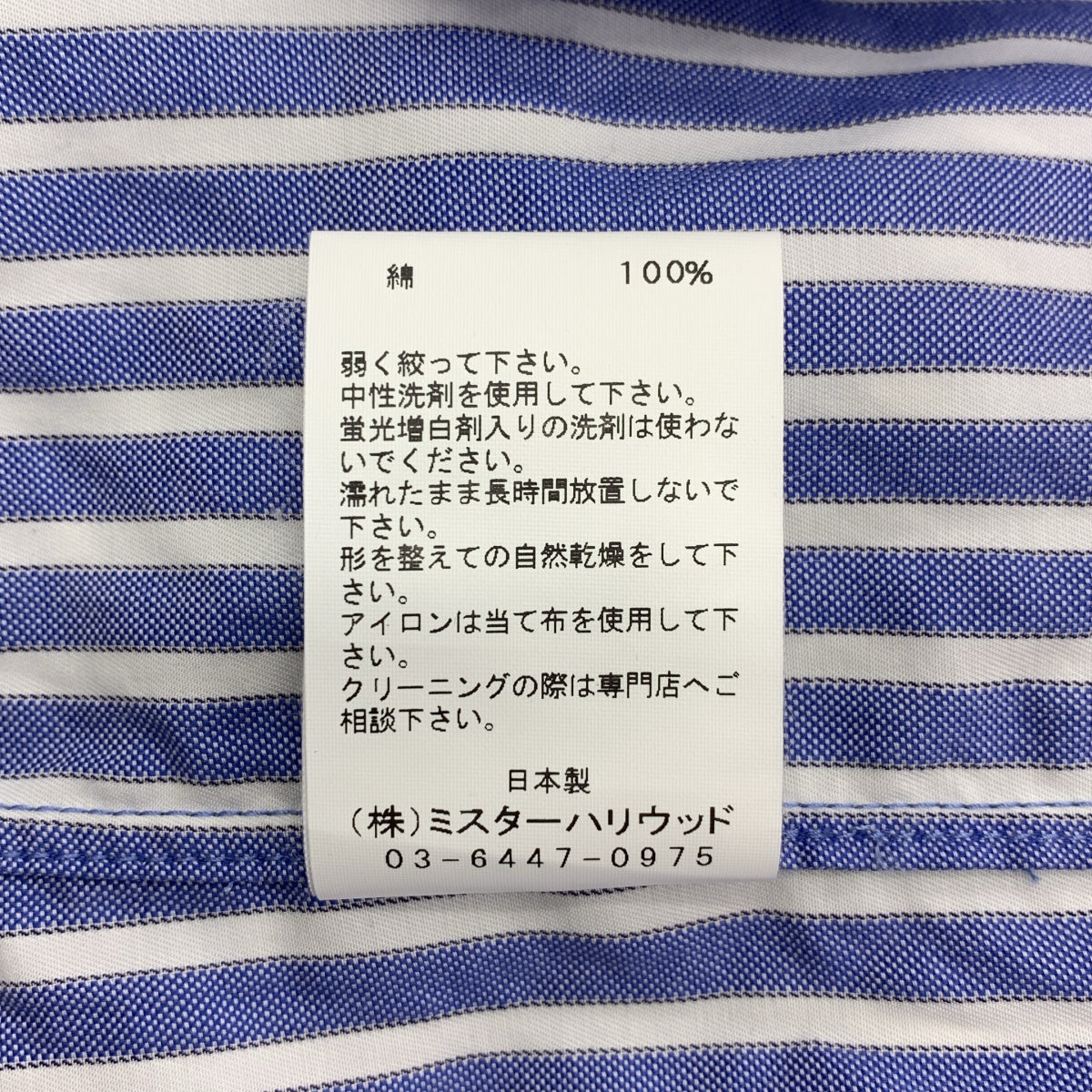 N.HOOLYWOOD / N.Hollywood | x ALBINI / Albini 條紋寬鬆襯衫 | 尺寸 40 | 男款