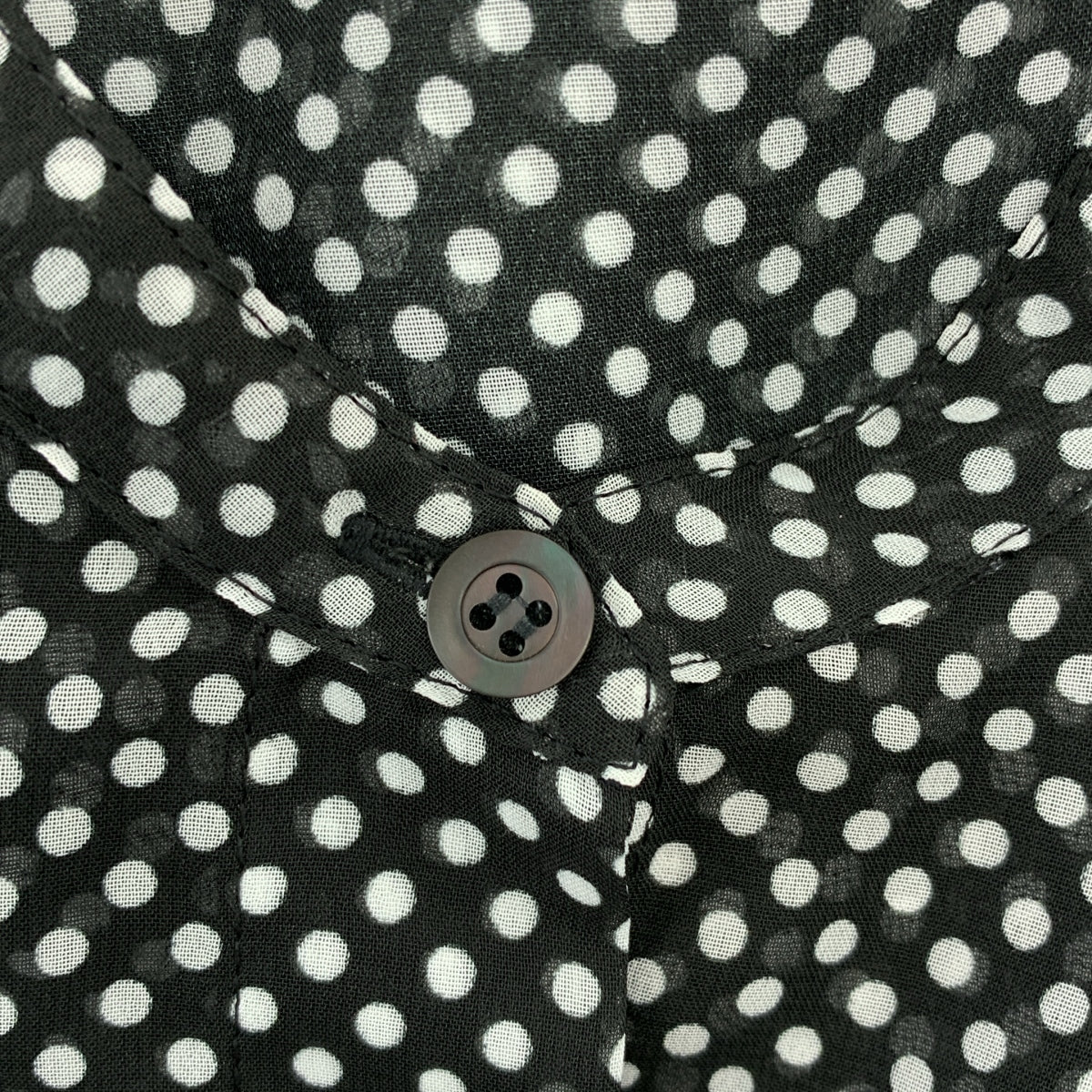 美品】 DRIES VAN NOTEN / ドリスヴァンノッテン | ドット フリル