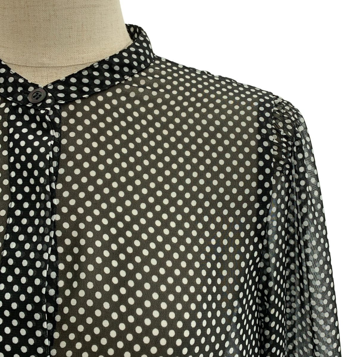 美品】 DRIES VAN NOTEN / ドリスヴァンノッテン | ドット フリル