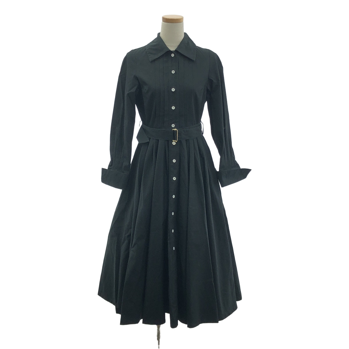 foufou / foufou | THE DRESS #19 前褶紐扣洋裝 | 0 | 女款