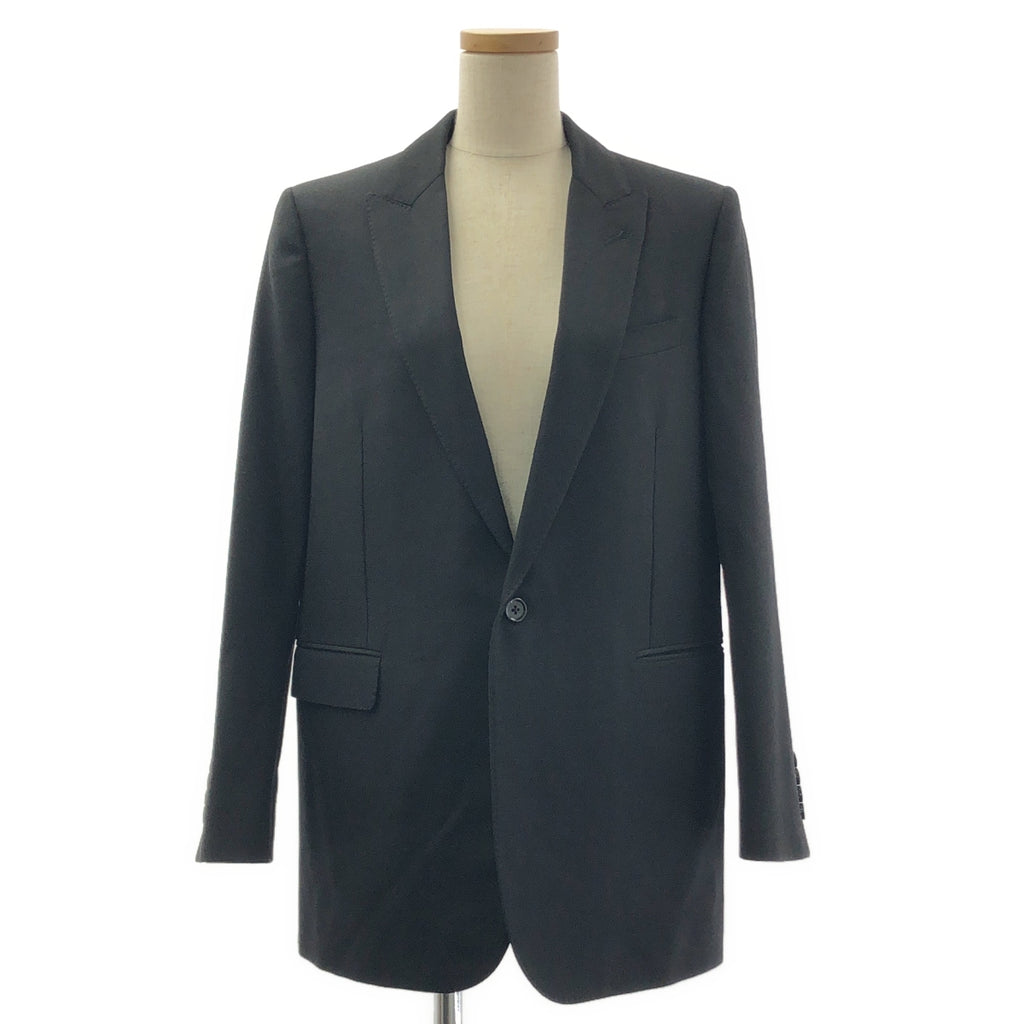 CELINE / 셀린느 | PEAK COLLAR LONG RECTANGLE JACKET / 피크 ​​컬러 롱 렉탄글 테일러드 재킷 / 총 안감 | 34 |