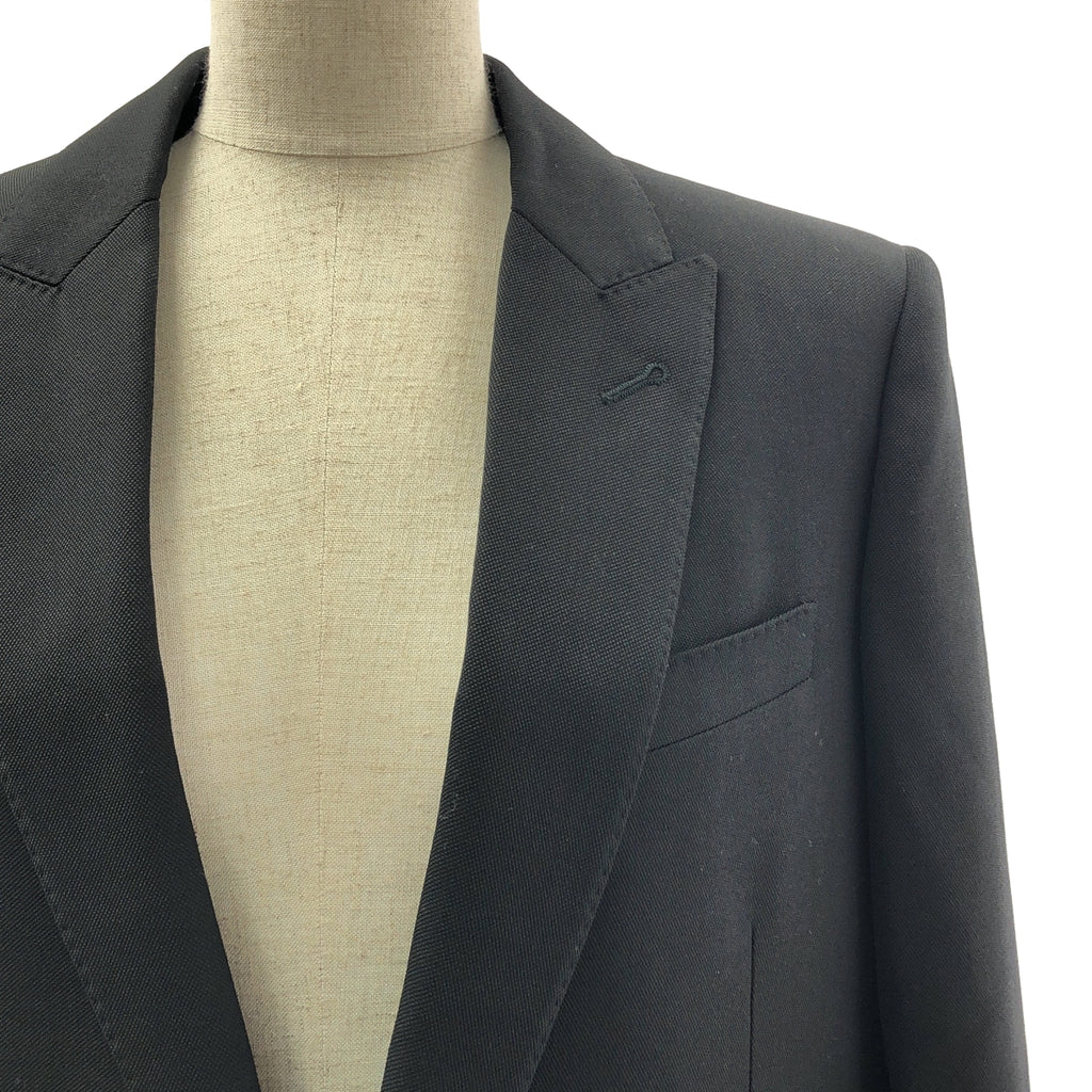 CELINE / 셀린느 | PEAK COLLAR LONG RECTANGLE JACKET / 피크 ​​컬러 롱 렉탄글 테일러드 재킷 / 총 안감 | 34 |