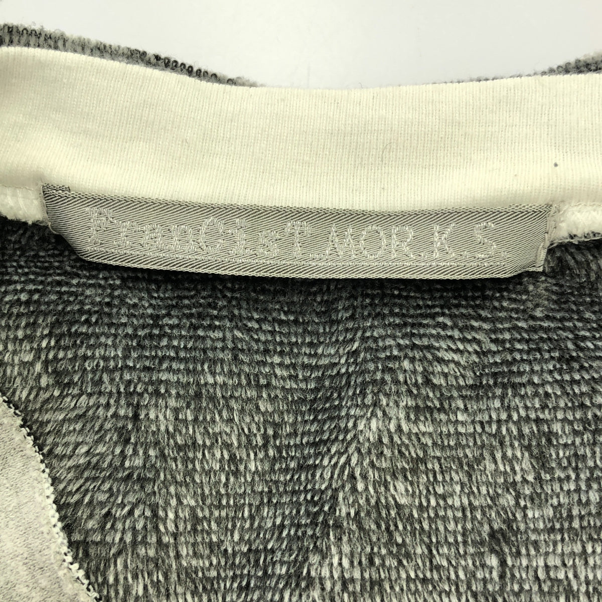 FranCisT MOR.K.S. / フランシストモークス | Vネック レイヤードカラー カットソー | 3 | グレー | メンズ