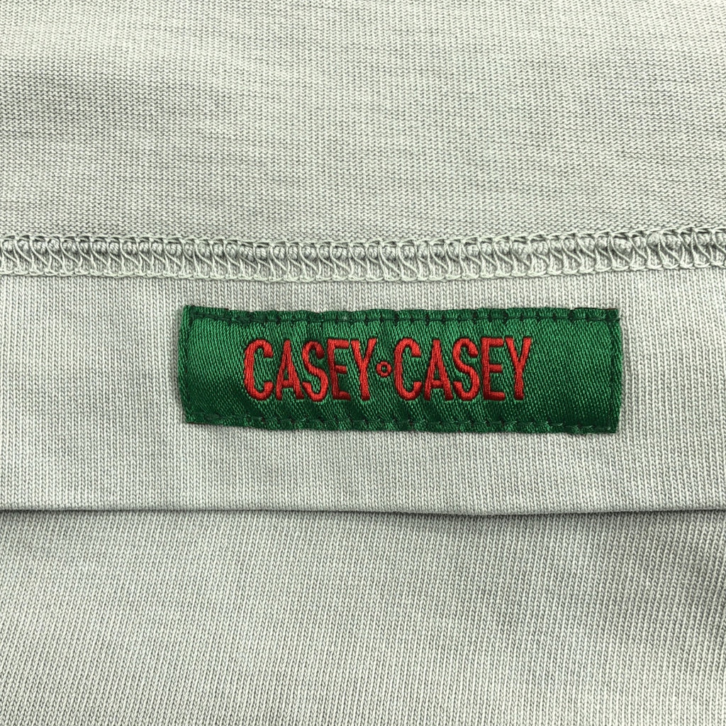 【新品】  CASEY CASEY / ケーシーケーシー | FELIX T SHIRT / フェリックス Tシャツ | M | グレー | メンズ