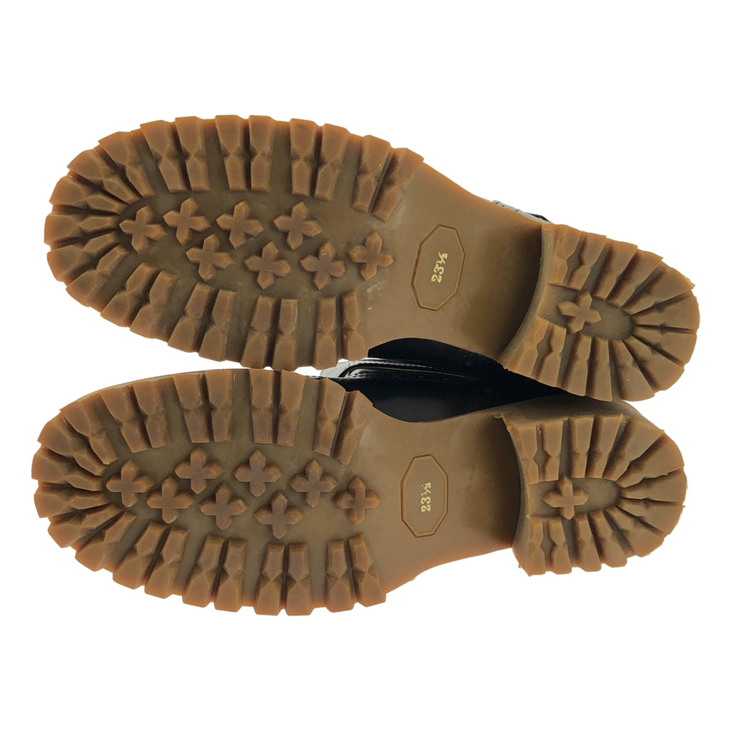 COMME des GARÇONS | 經編針織布料皮革帶翼尖靴 |尺寸 23.5 公分 |女性的