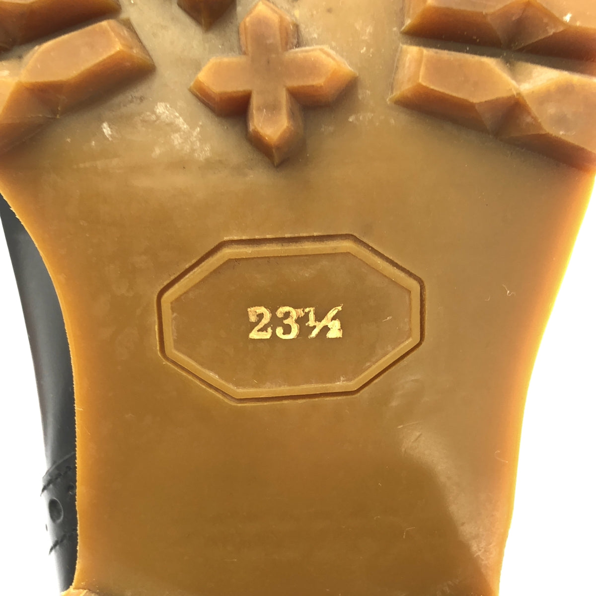 COMME des GARÇONS | 經編針織布料皮革帶翼尖靴 |尺寸 23.5 公分 |女性的