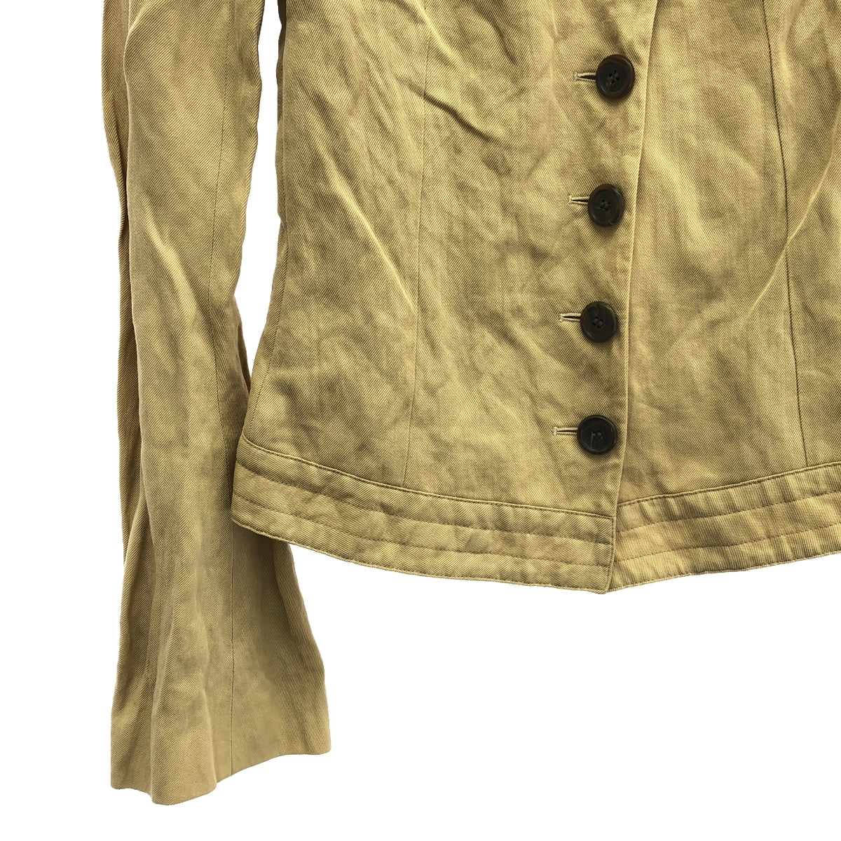 ANN DEMEULEMEESTER | Asymmetrical wool jacket | 36 | Beige | Women's