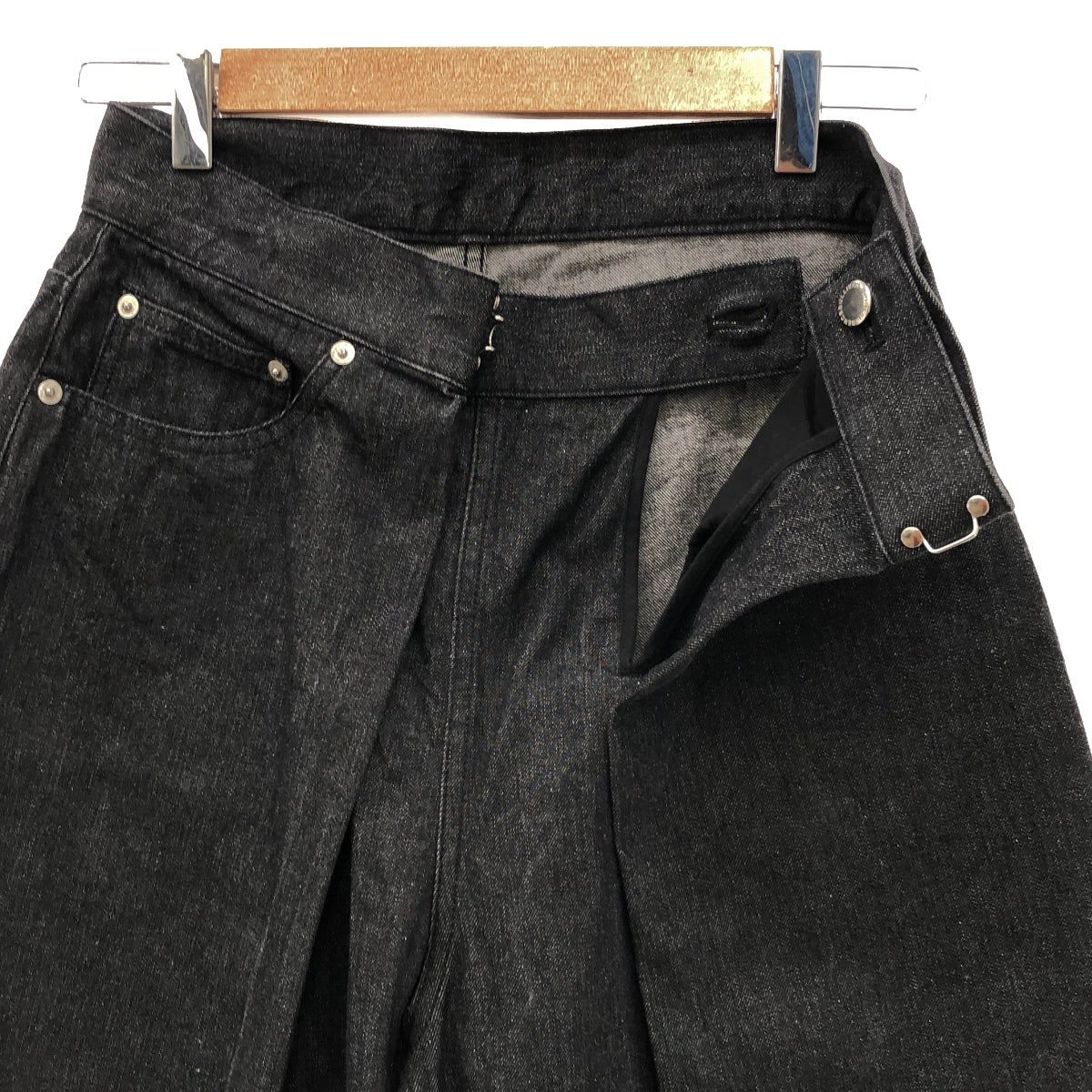 JOHN LAWRENCE SULLIVAN / ジョンローレンスサリバン | rigid denim wide pants リジッドデニム – KLD