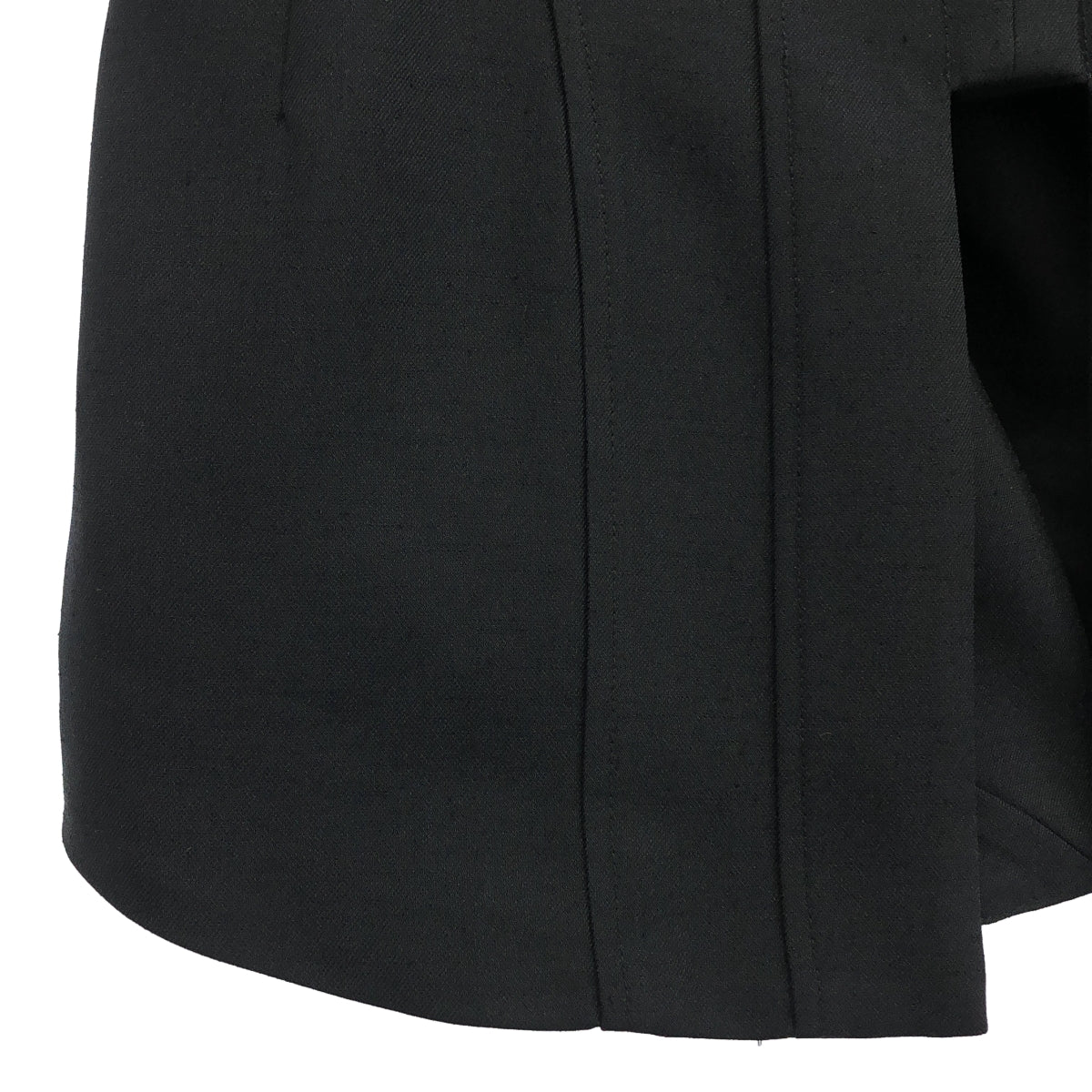 【美品】  RUMCHE / ラム・シェ | 2025SS | Stand Collar Jacket ハーフスリーブ スタンドカラー ジャケット | F | ブラック | レディース