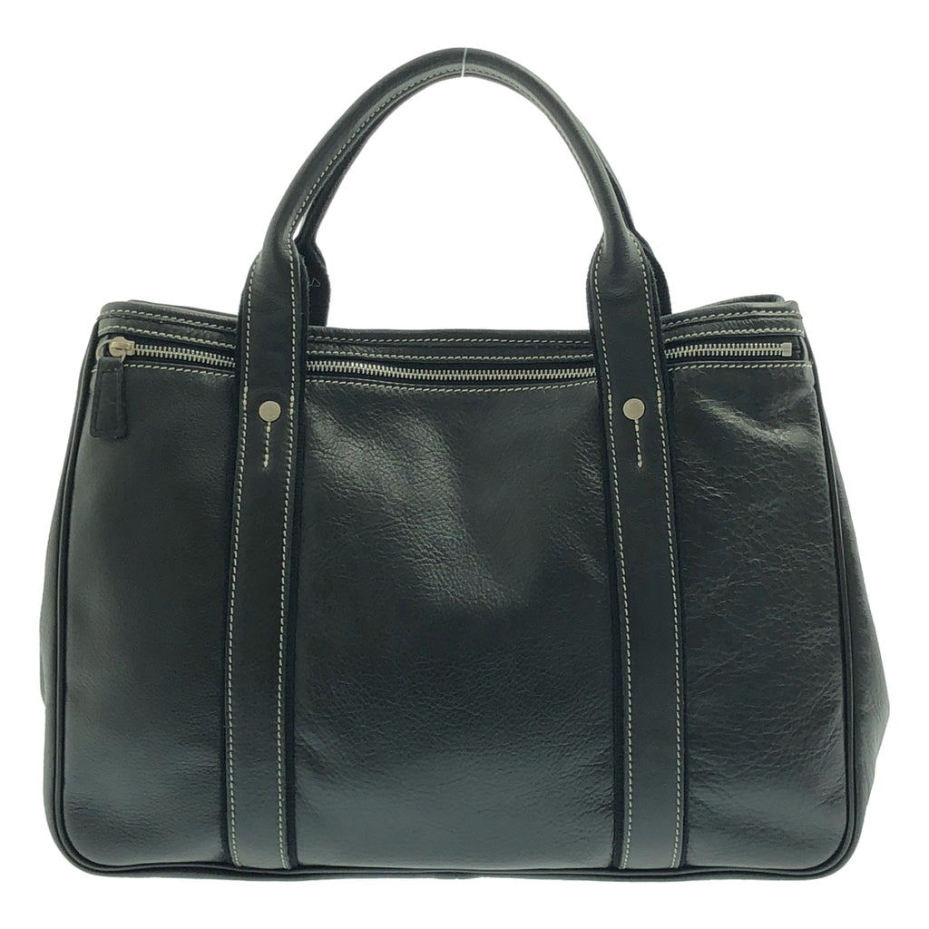 Longchamp / 롱샨 | 가죽 포켓 핸드 토트 백 / 로고 총 안감 |