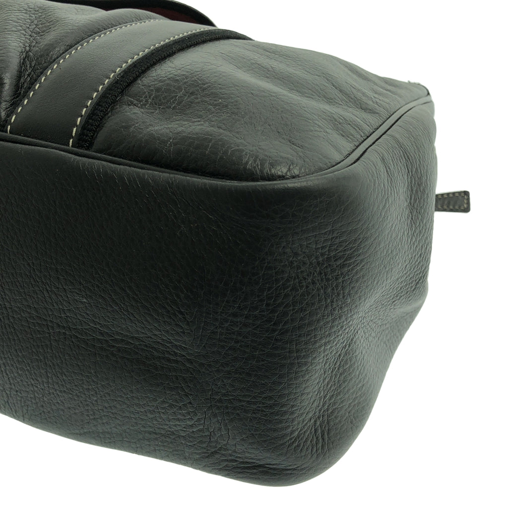 Longchamp / 롱샨 | 가죽 포켓 핸드 토트 백 / 로고 총 안감 |