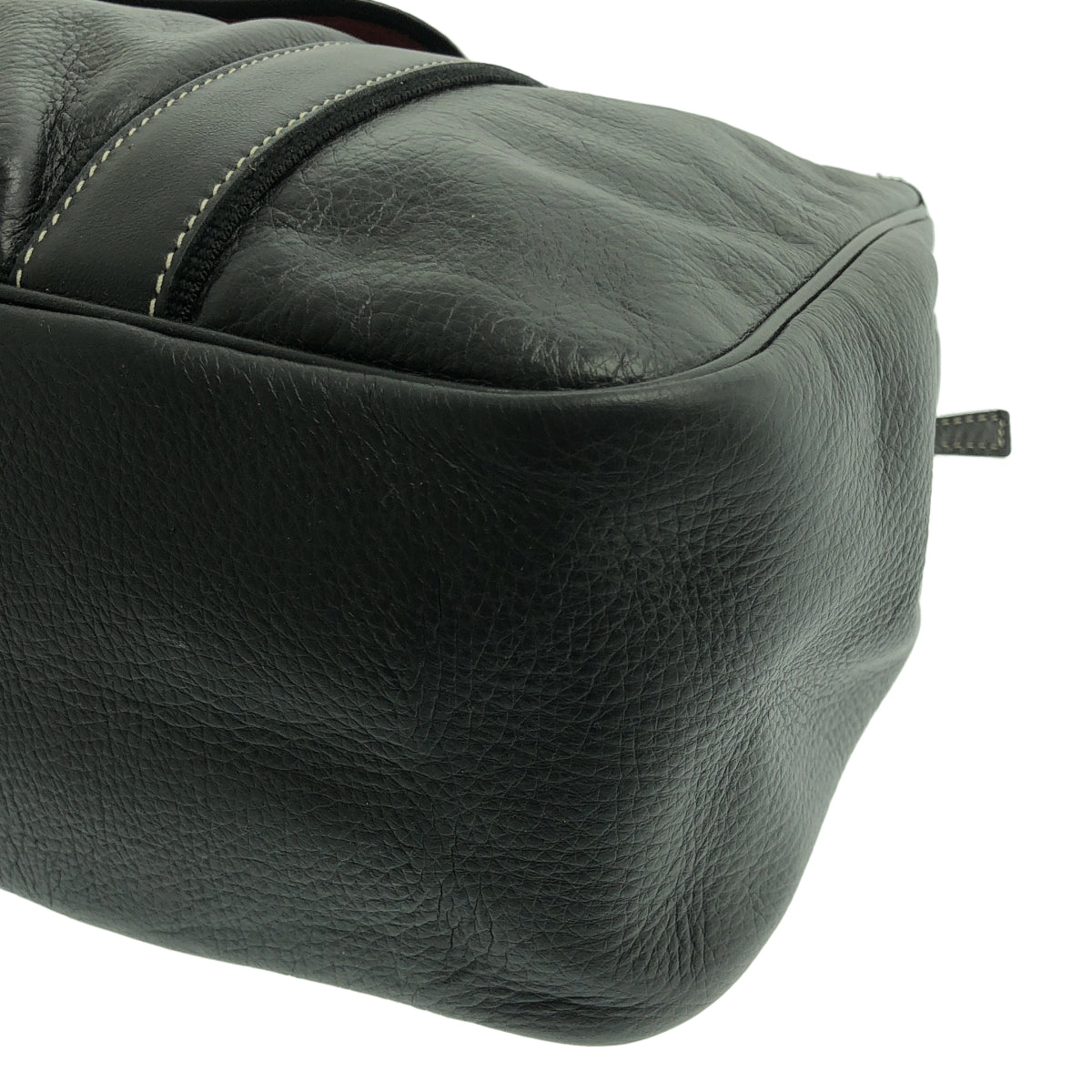 Longchamp / 롱샨 | 가죽 포켓 핸드 토트 백 / 로고 총 안감 |