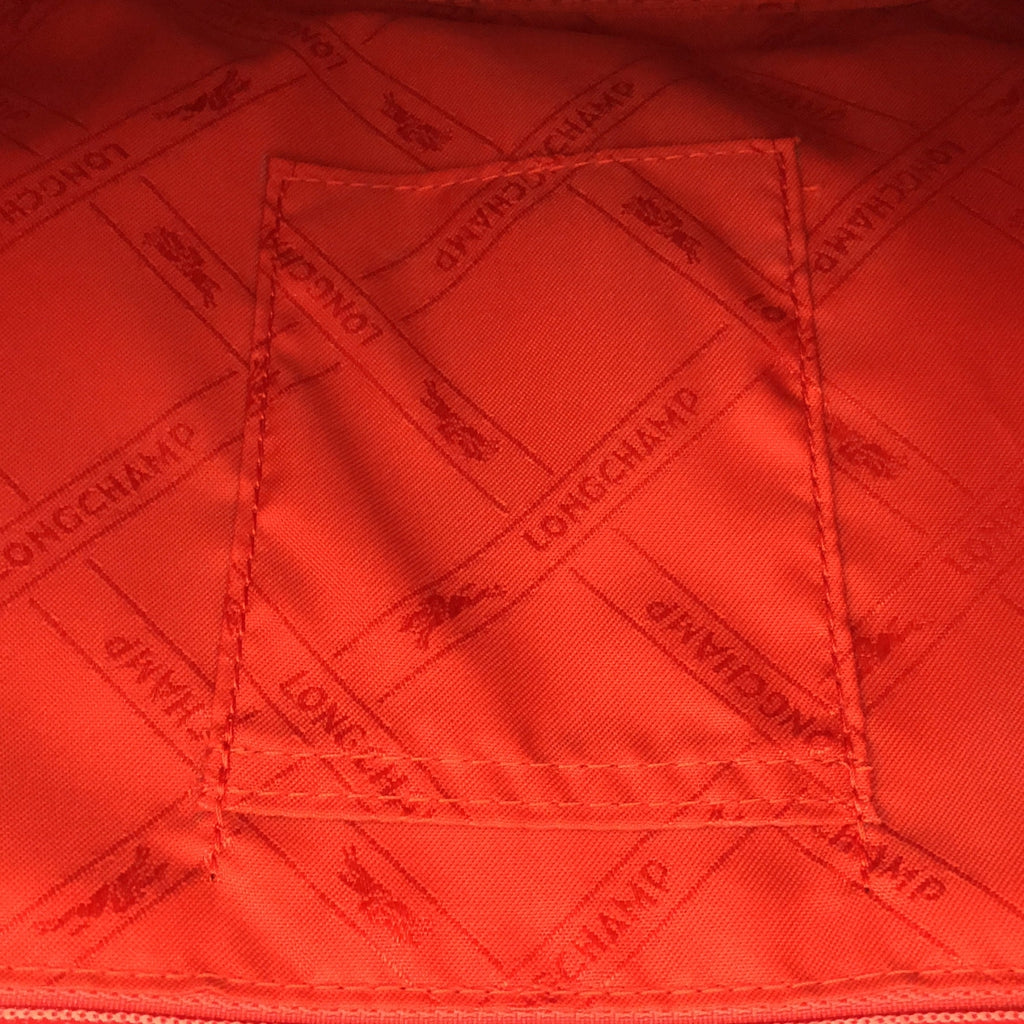 Longchamp / 롱샨 | 가죽 포켓 핸드 토트 백 / 로고 총 안감 |