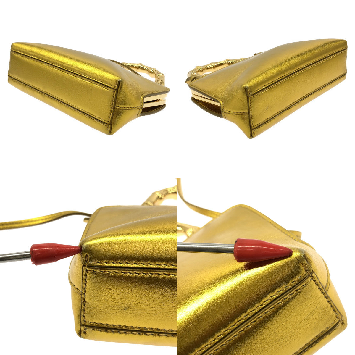 JIL SANDER | GOJI BAMBOO MINI 竹製手柄兩用手提包 |