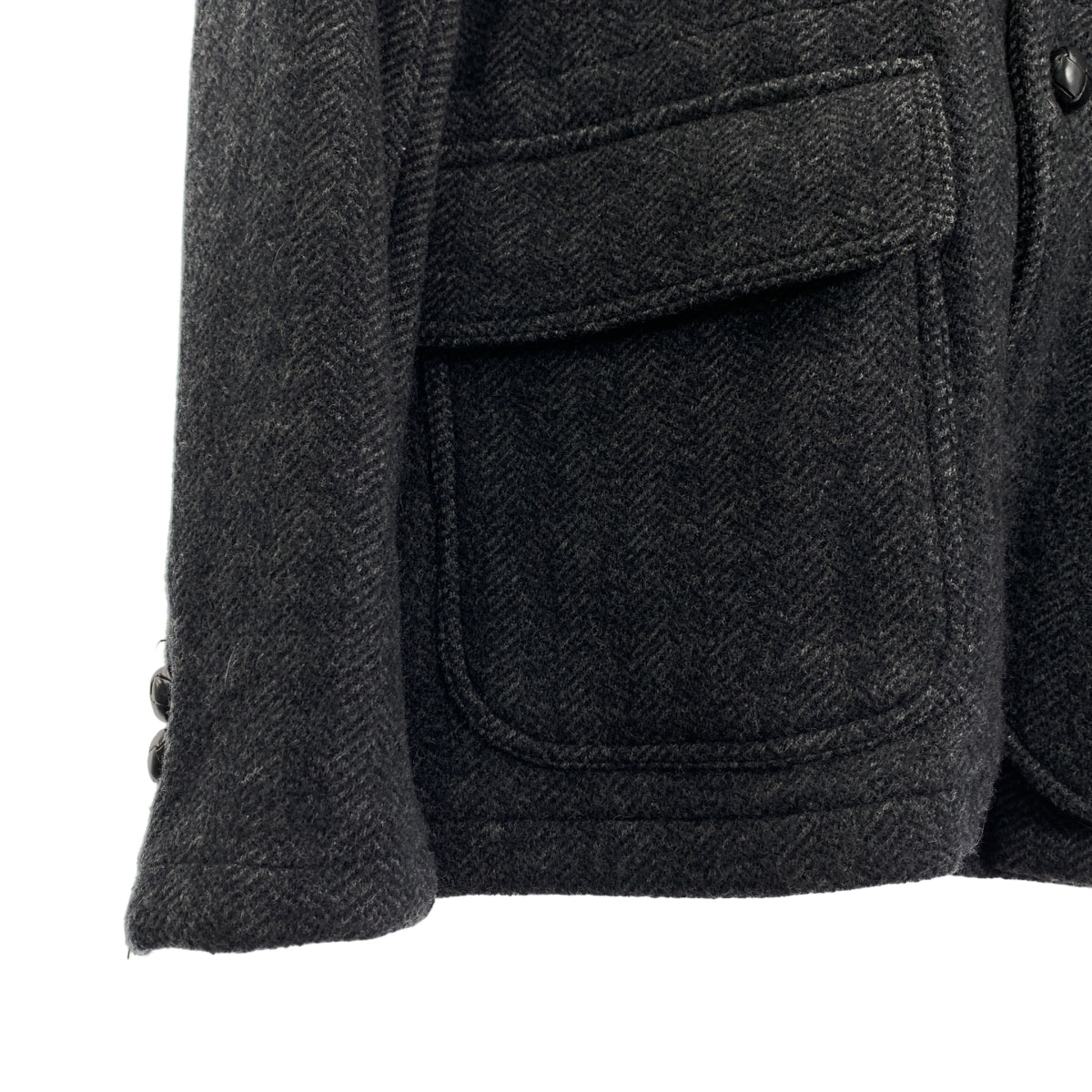 POLO BY RALPH LAUREN / ポロバイラルフローレン | ウール ヘリンボーン テーラードジャケット | M | メンズ