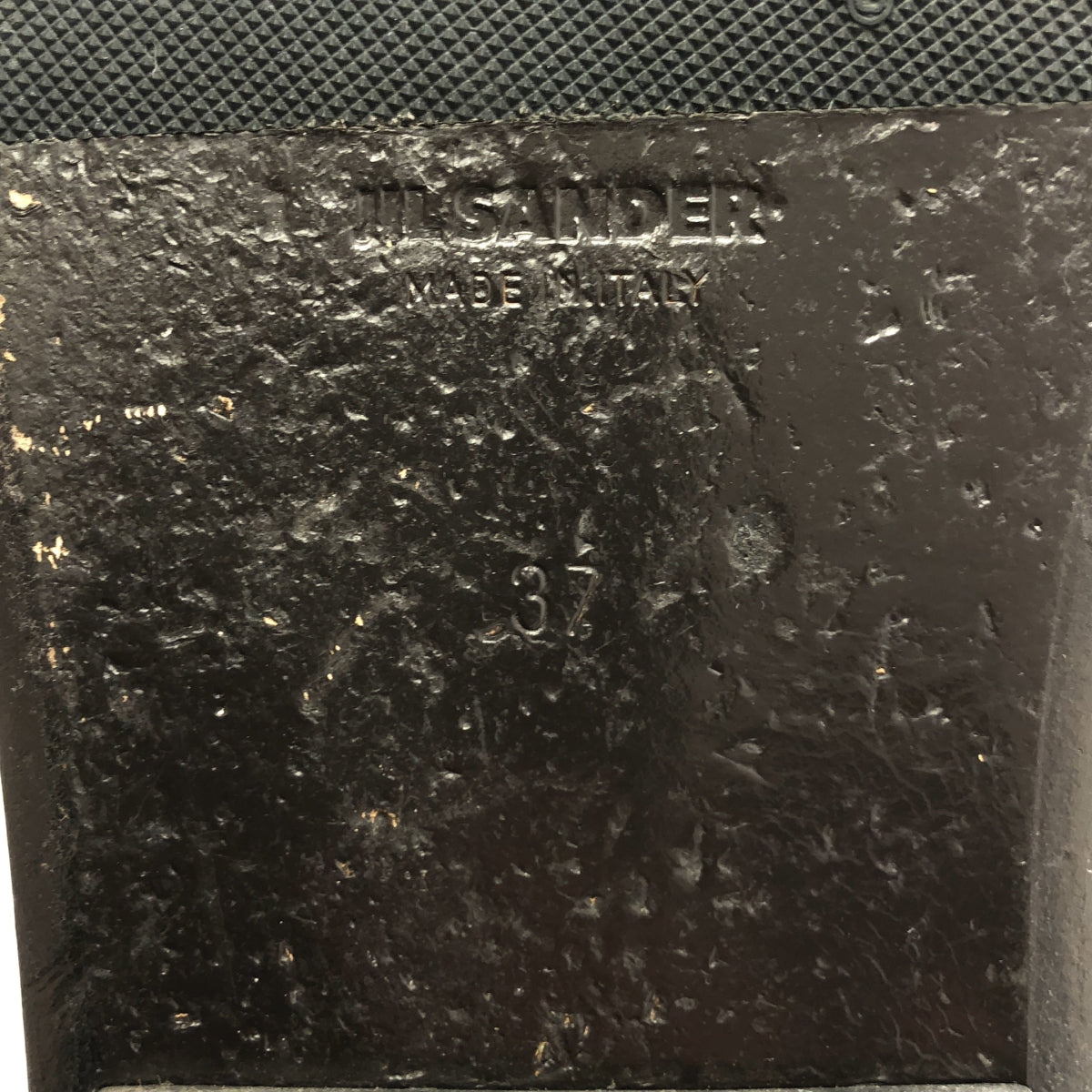 JIL SANDER / 질산더 | 2023SS | woven lether flat sandal 가죽 구르카 발목 스트랩 신발 | 37 |