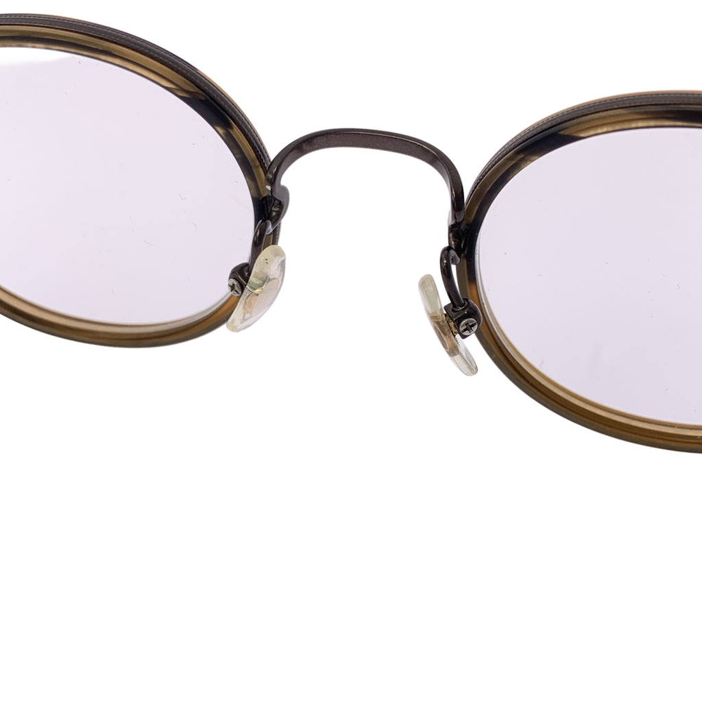 CLAYTON FRANKLIN / 클레이튼 프랭클린 | 598 라운드 보스턴 프레임 안경 / 안경테 | 45□23-147 | 브라운 계열